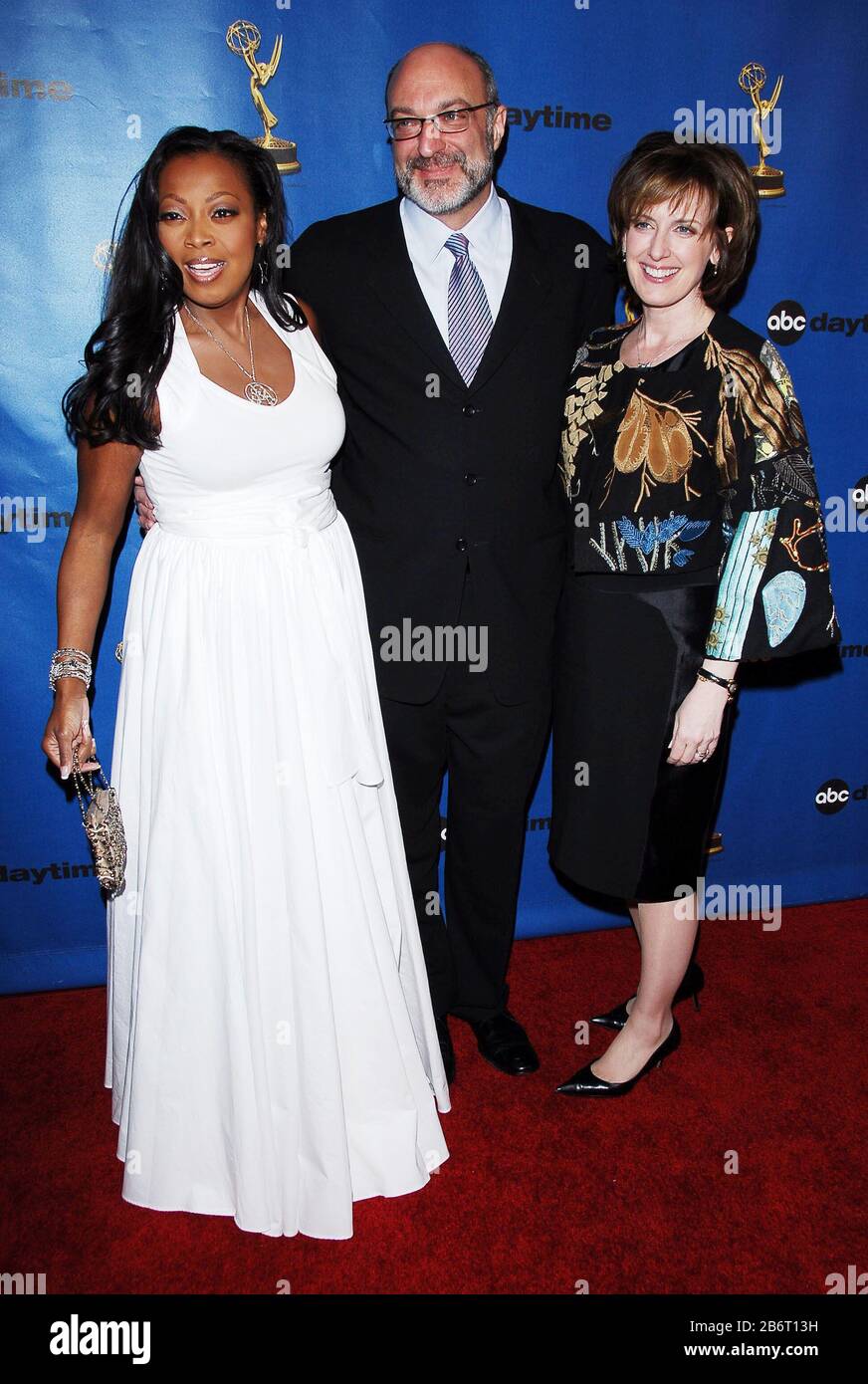Star Jones Reynolds, President of ABC Daytime Brian Frons and Anne Sweeney at the ABC Daytime Emmy Nominees Dinner held at Spago in Beverly Hills, CA. The event took place on Friday, March 31, 2006.  Photo by: SBM / PictureLux - All Rights Reserved  -  File Reference # 33984-2071SBMPLX Stock Photo