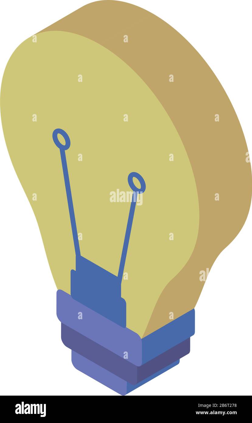bulb light energy flat style icon Stock Vector Image & Art - Alamy