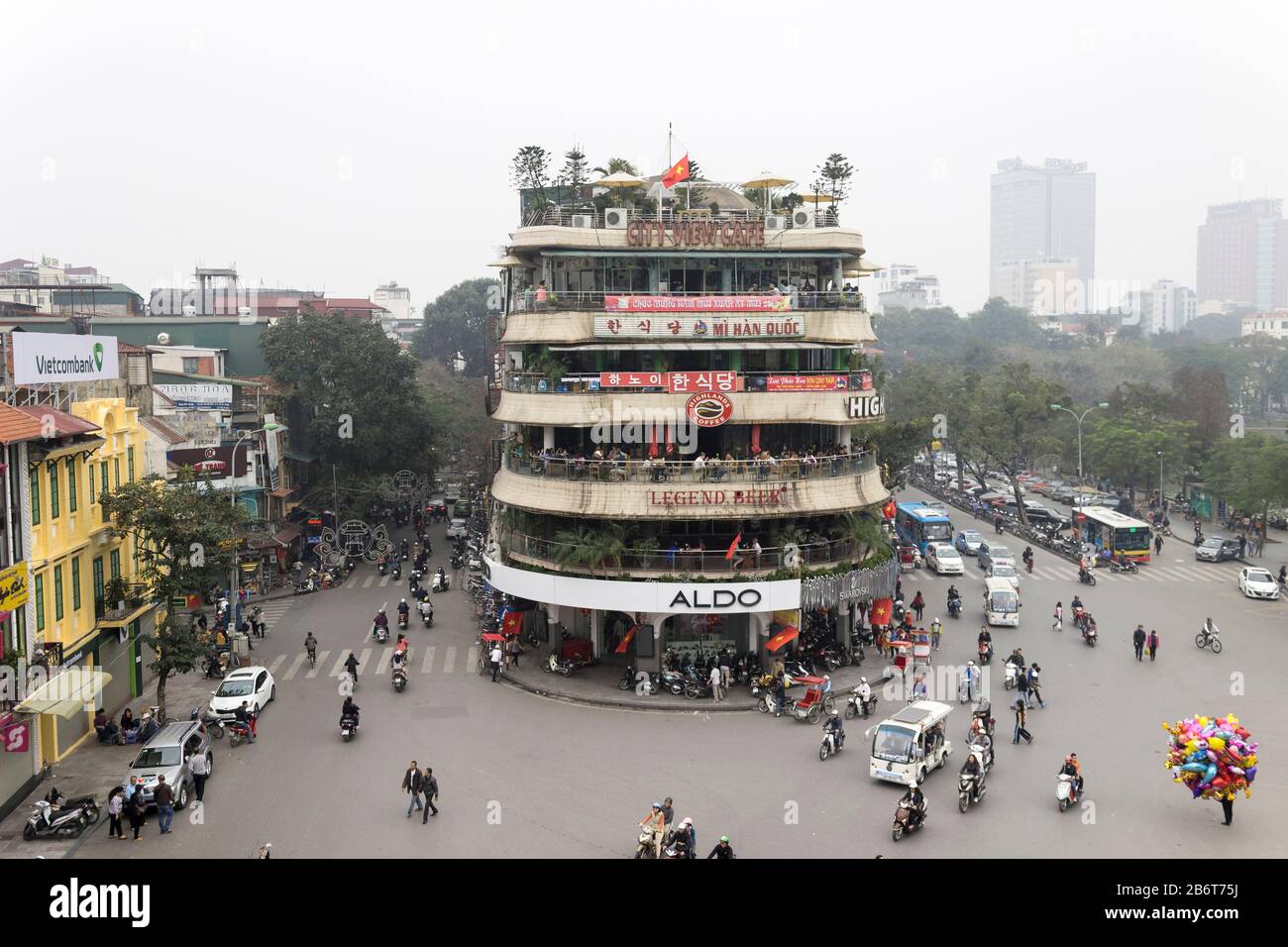 Hanoi Old French Quarter Stock Photo Alamy