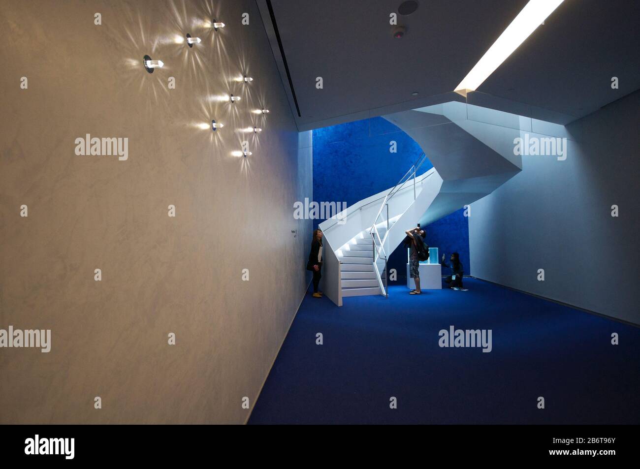 contemporary-architecture-with-spiral-staircase-toronto-canada-stock