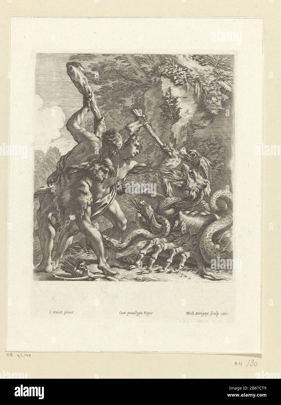 Hercules killing the hydra hi-res stock photography and images - Alamy