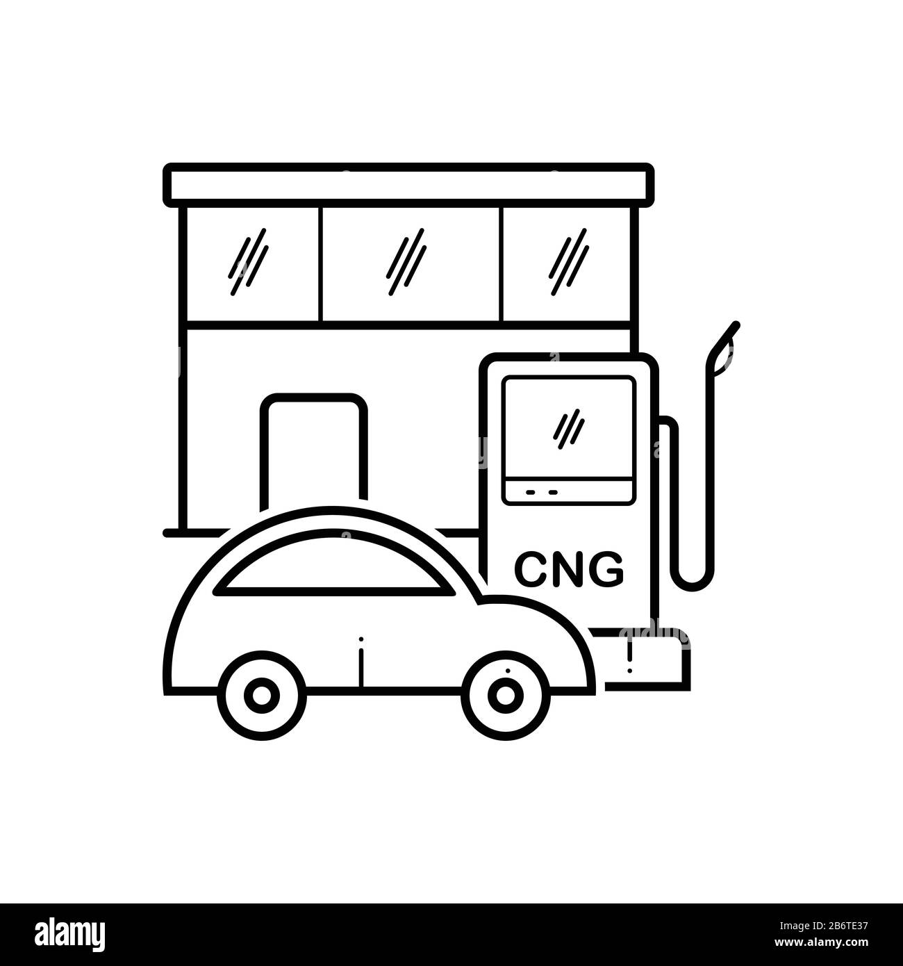 Gas station icon Stock Vector Image & Art - Alamy