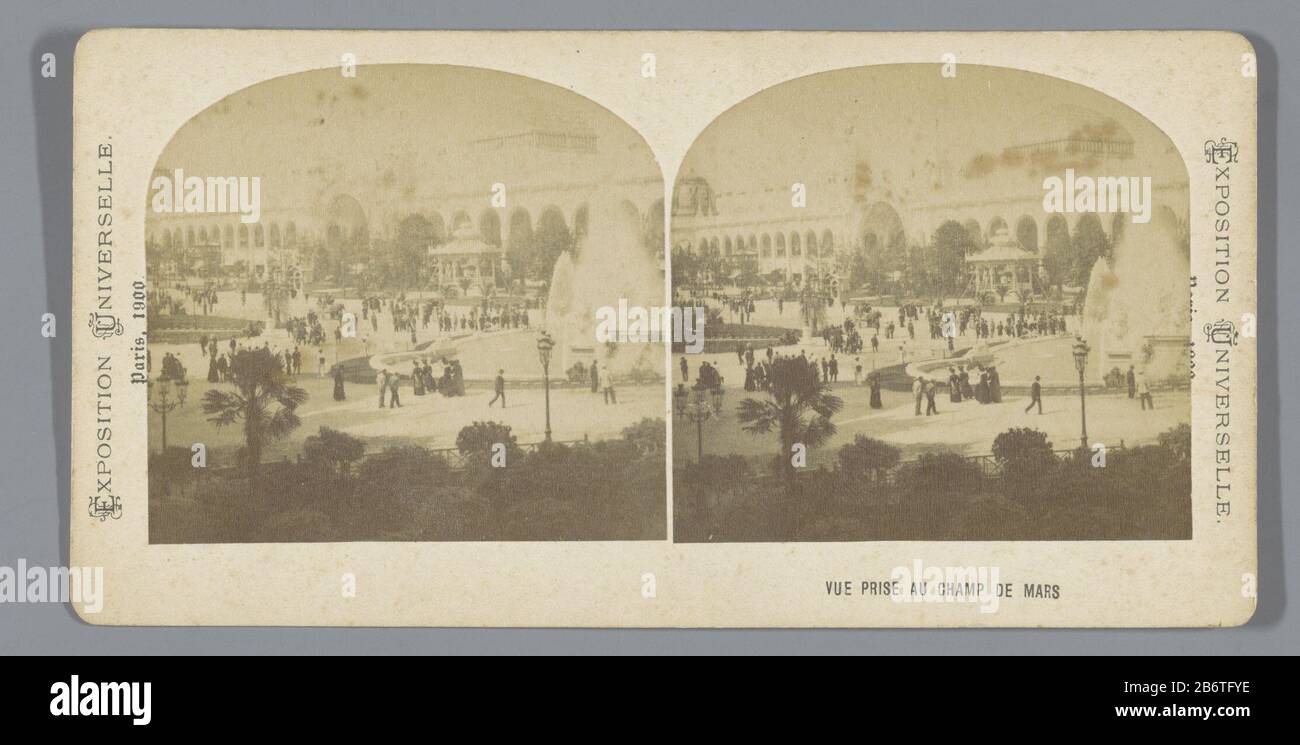 Het Champ De Mars Tijdens De Wereldtentoonstelling Van 1900 Vue Prise Au Champ De Mars Titel Op Object Exposition Universelle Paris 1900 Serietitel Op Object The Champ De Mars At The World Het Champ De Mars Tijdens De Wereldtentoonstelling Van 1900 Vue Prise Au Champ De Mars Titel Op Object Exposition Universelle Paris 1900 Serietitel Op Object The Champ De Mars At The World