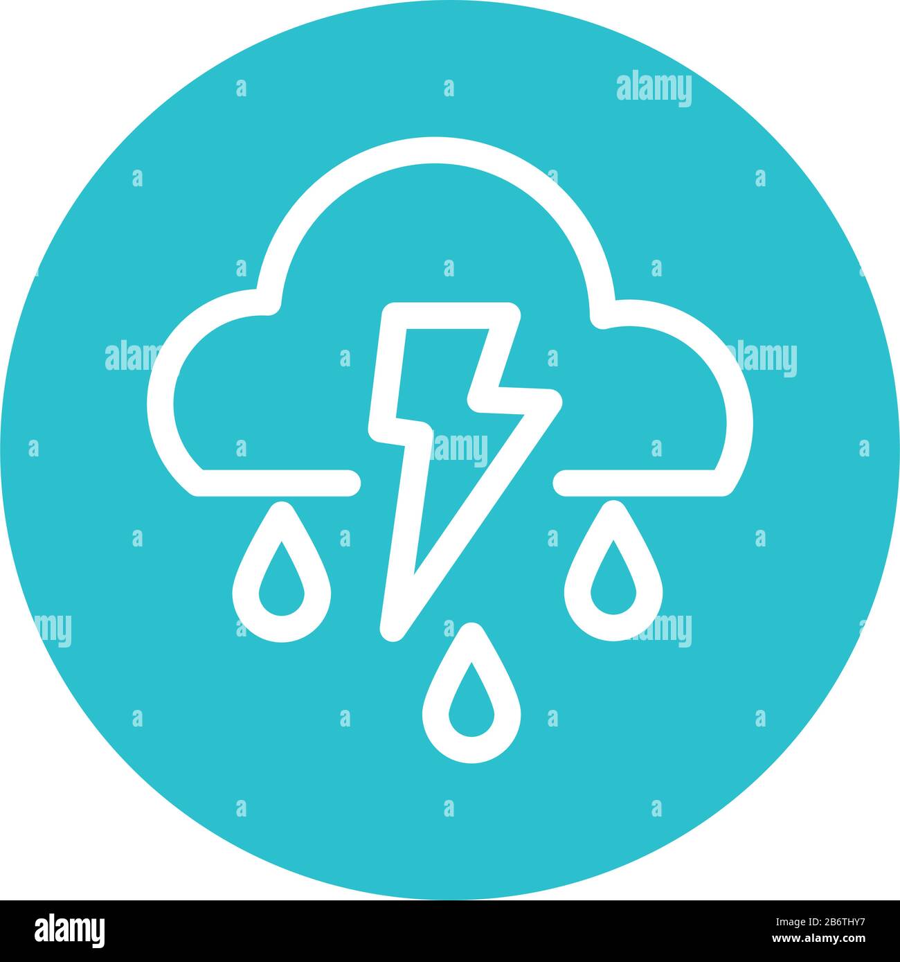 Weather forecaster storm Stock Vector Images - Alamy