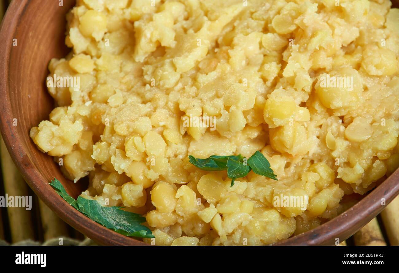 Kik Alicha, Ethiopian Split Pea Puree, Ethiopian cuisine, Traditional