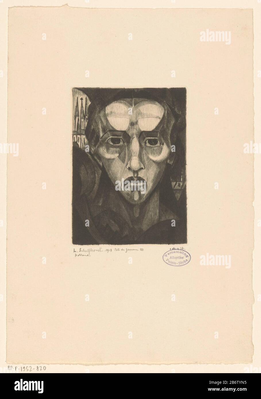 Head of a woman Tête de femme III (original title object) Object type