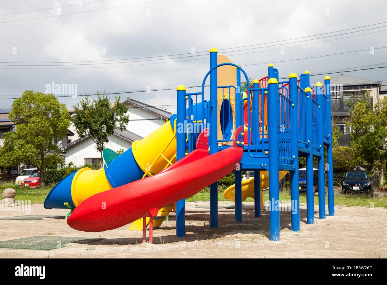 Playground school japan hi-res stock photography and images - Alamy