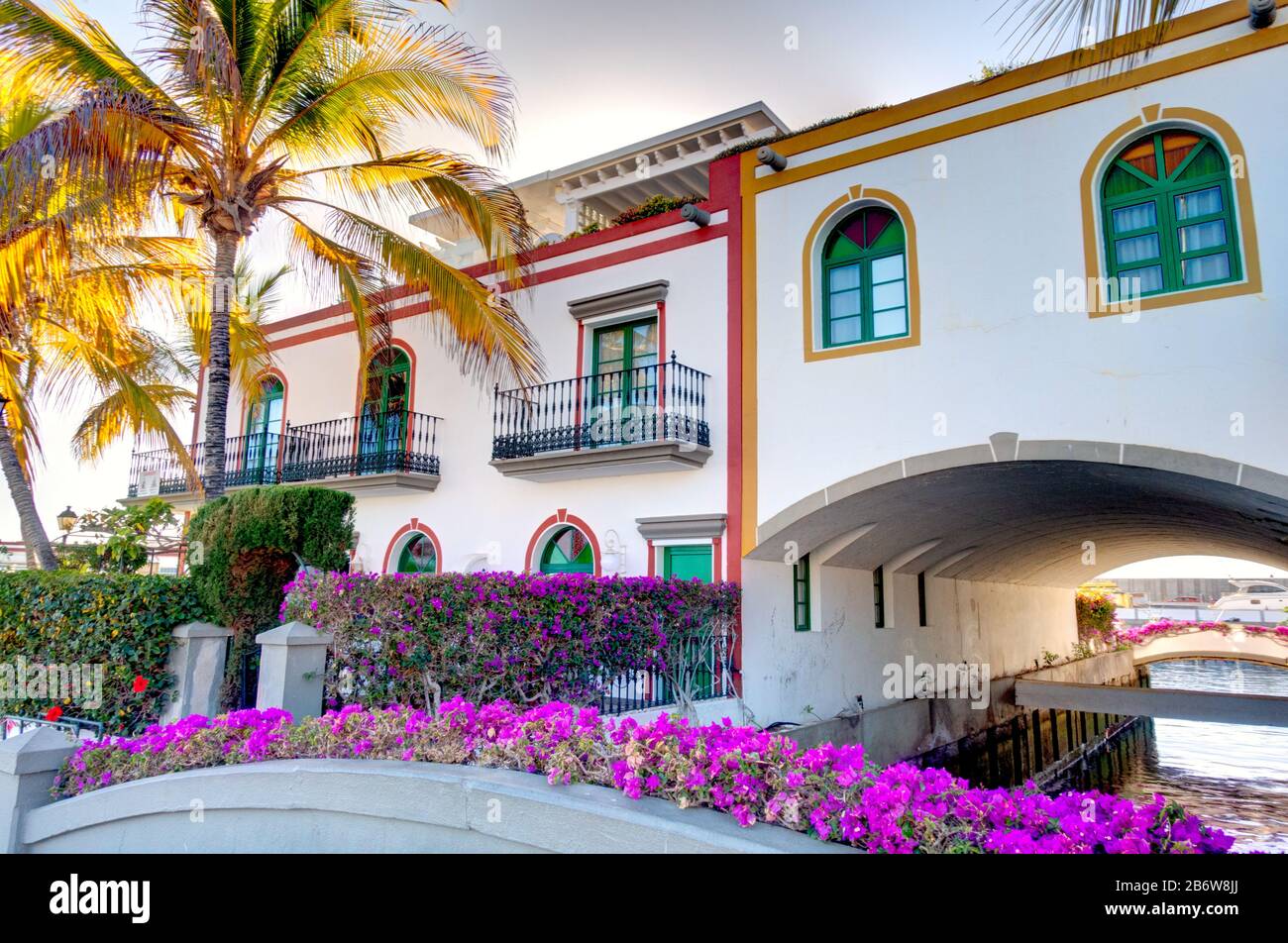 Canal Puerto De Mogan High Resolution Stock Photography and Images - Alamy