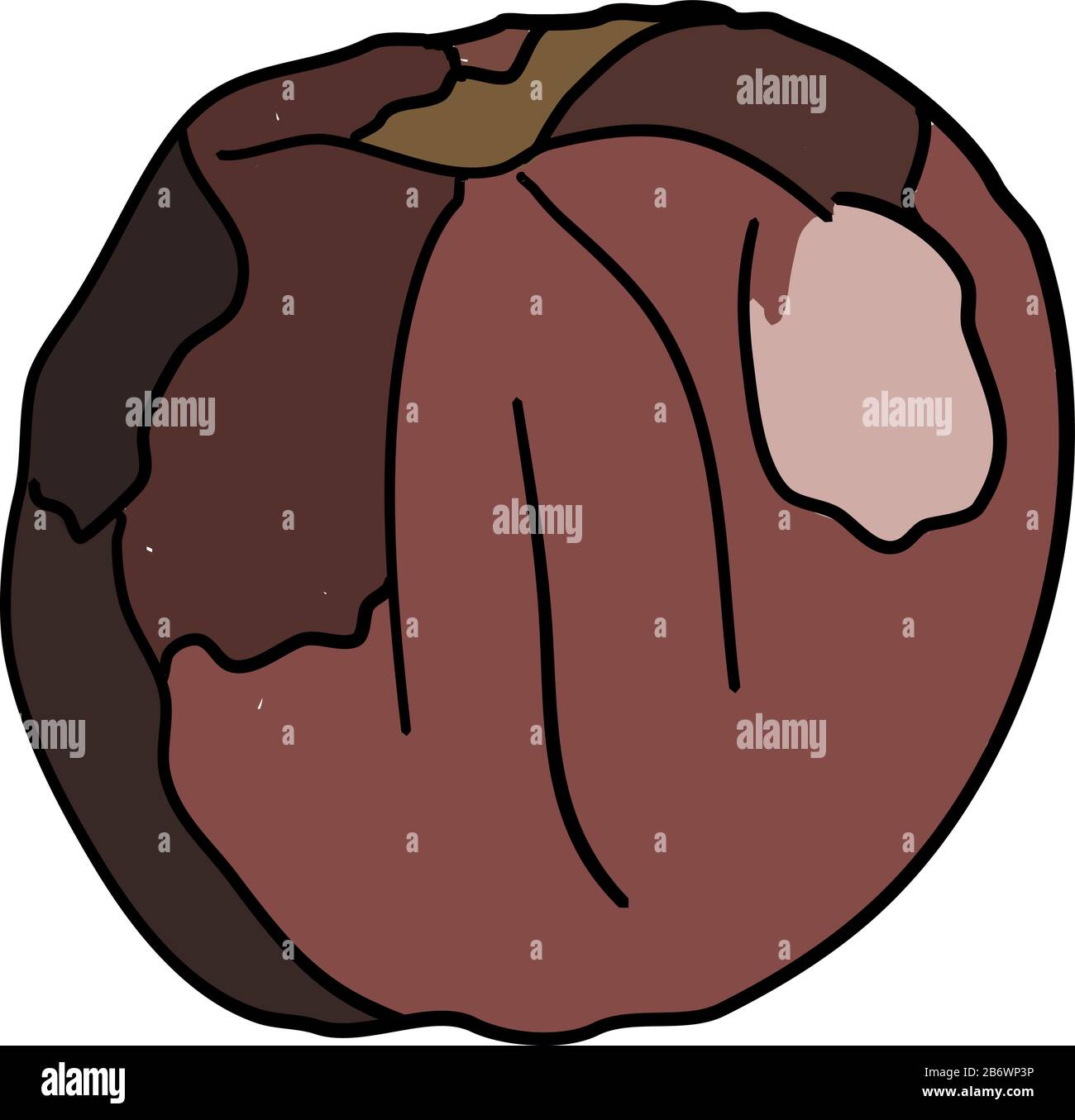 Crisp autumn leaf Stock Vector Images - Alamy