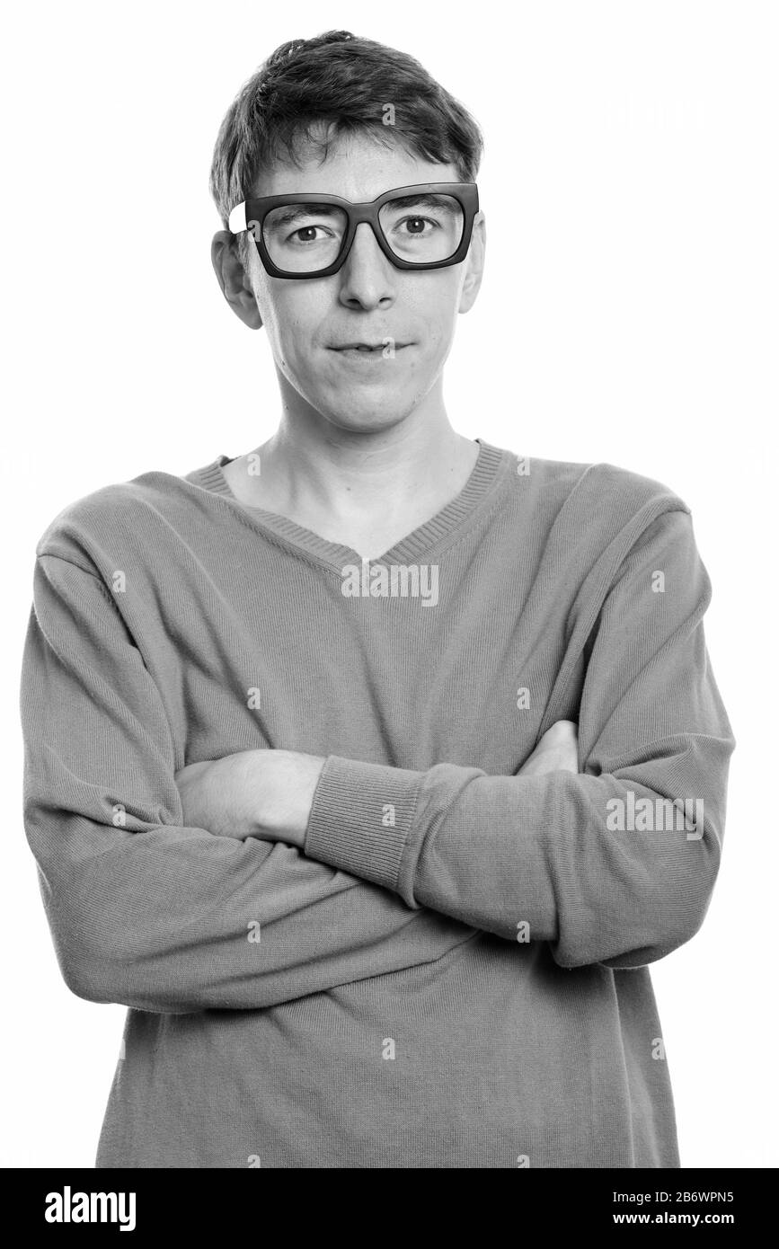 Caucasian male wearing glasses hires stock photography and images Alamy