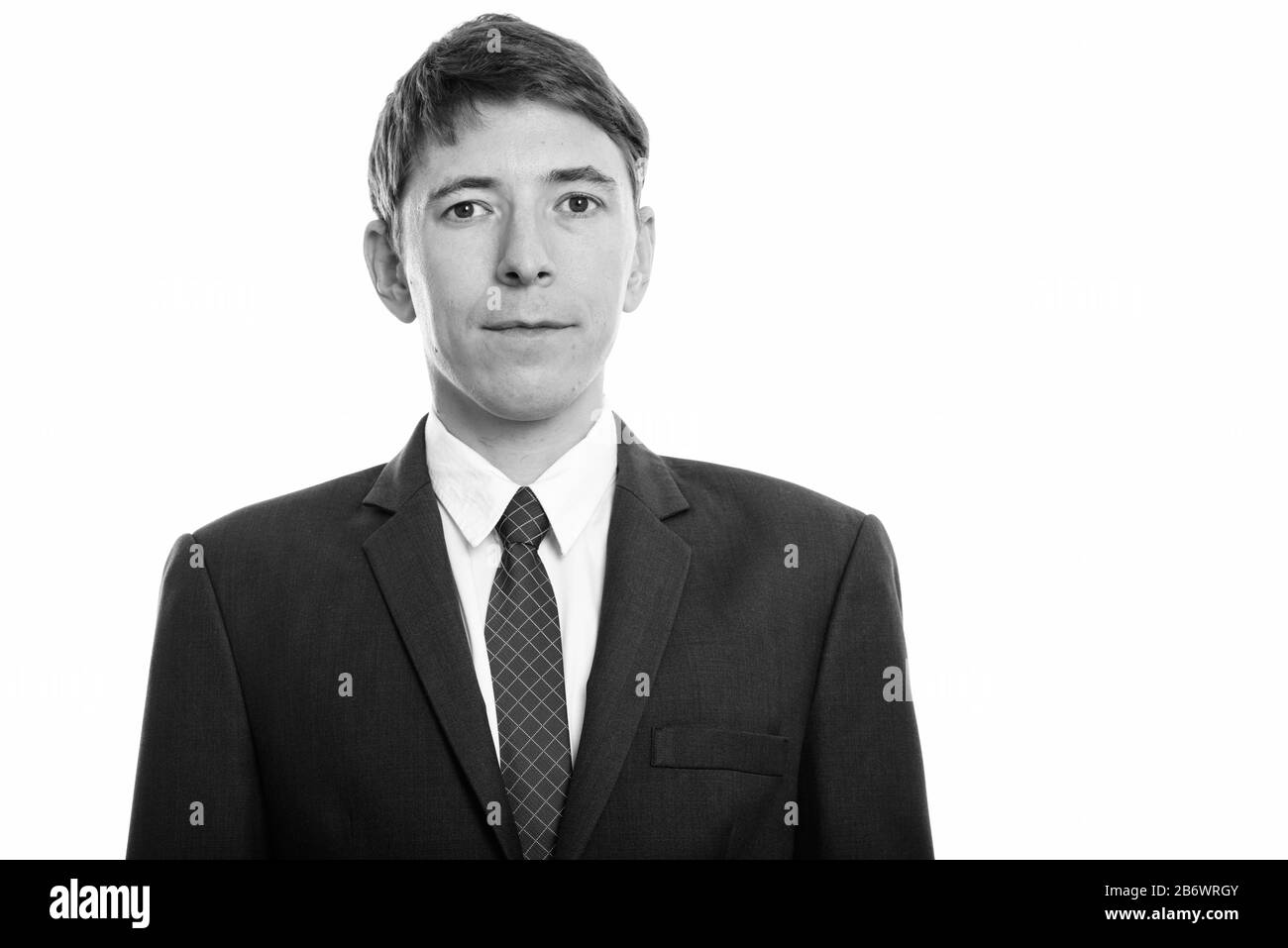 Mid adult business man Black and White Stock Photos & Images - Alamy