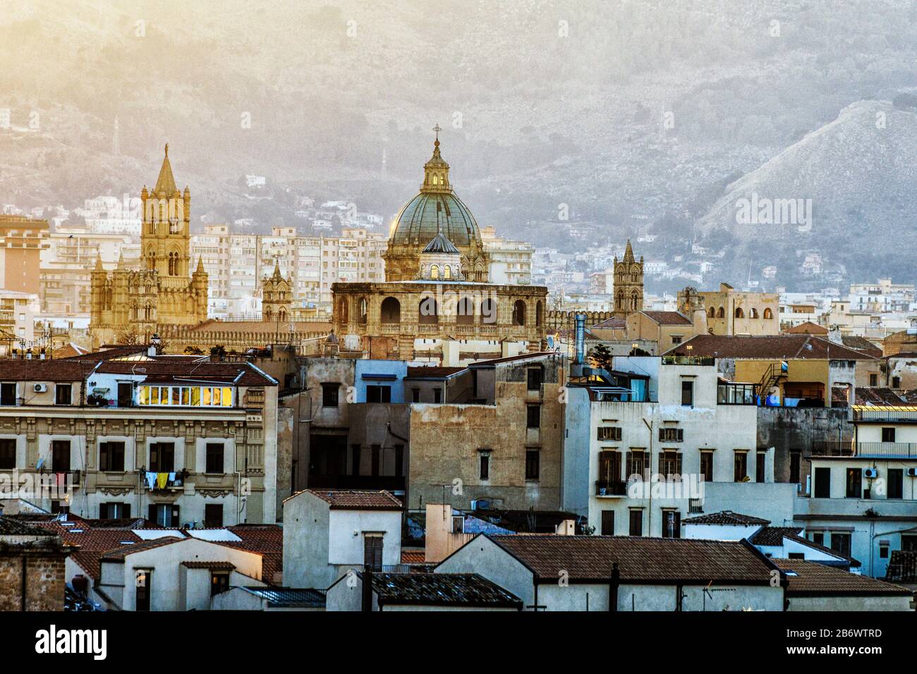 Neoclassical architecture palermo hi-res stock photography and images ...