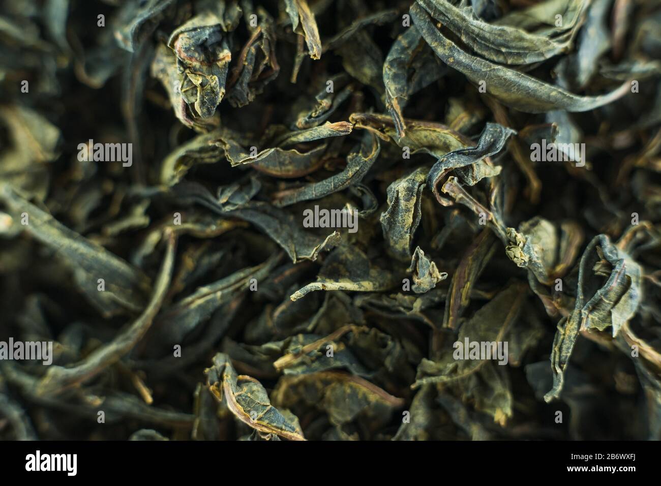 Tea leaves pile rotating drink hi-res stock photography and images - Alamy
