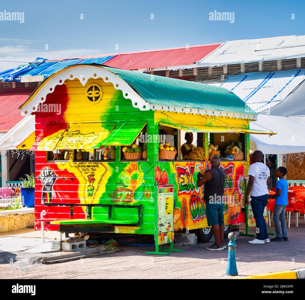 French food st martin caribbean hires stock photography and images Alamy