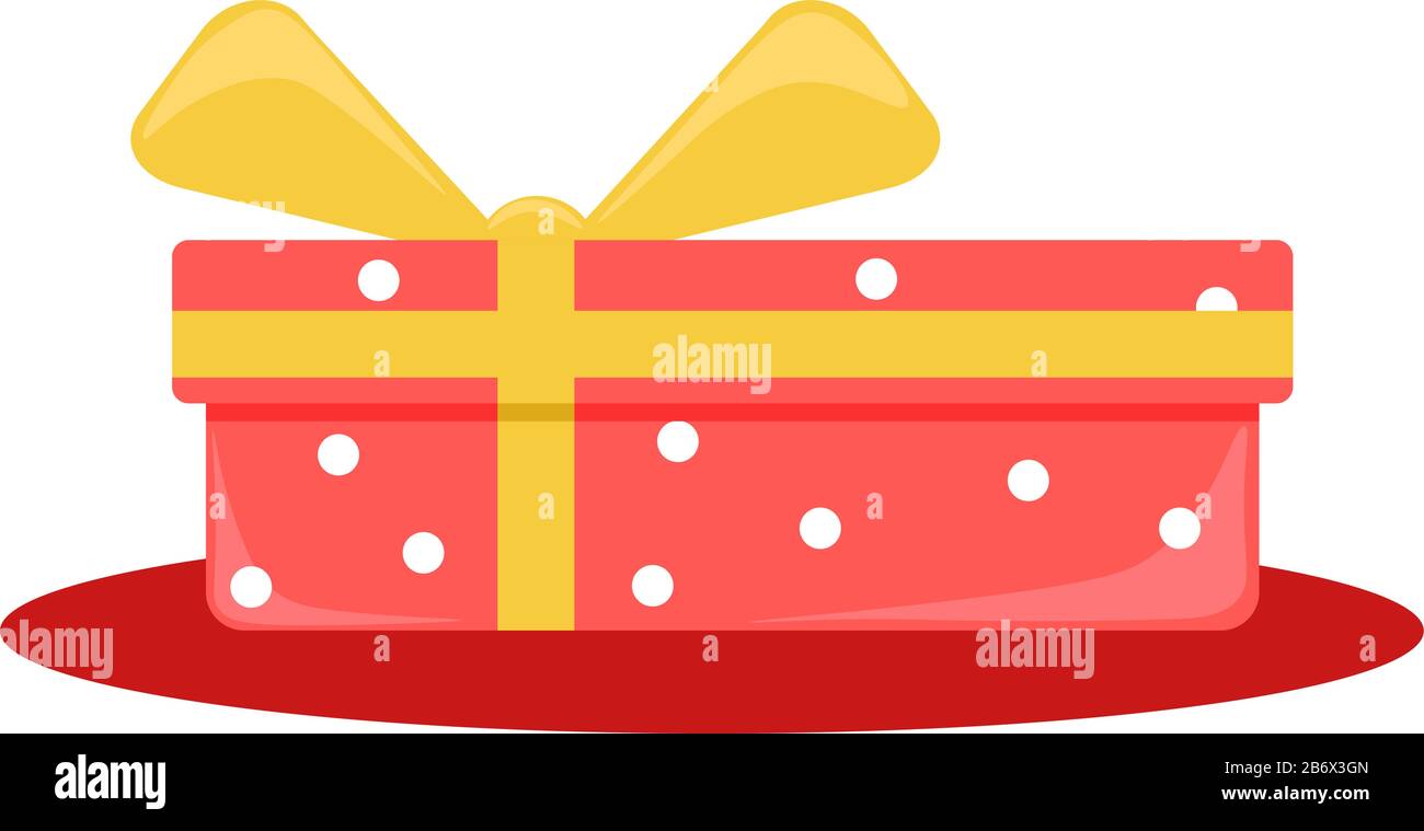 Beautiful gift box vector Cut Out Stock Images & Pictures - Alamy