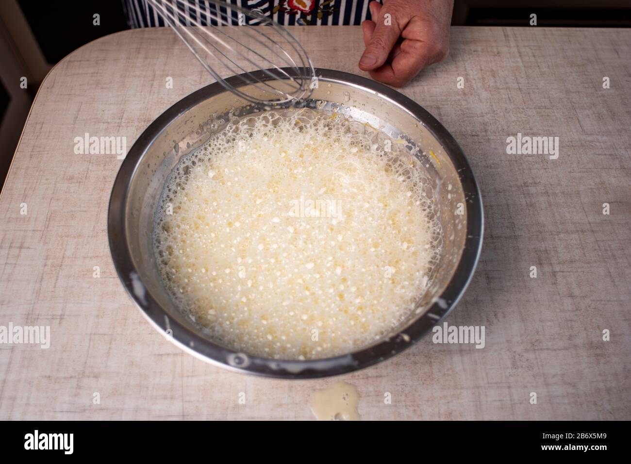 Egg yolks in a bowl hires stock photography and images Alamy