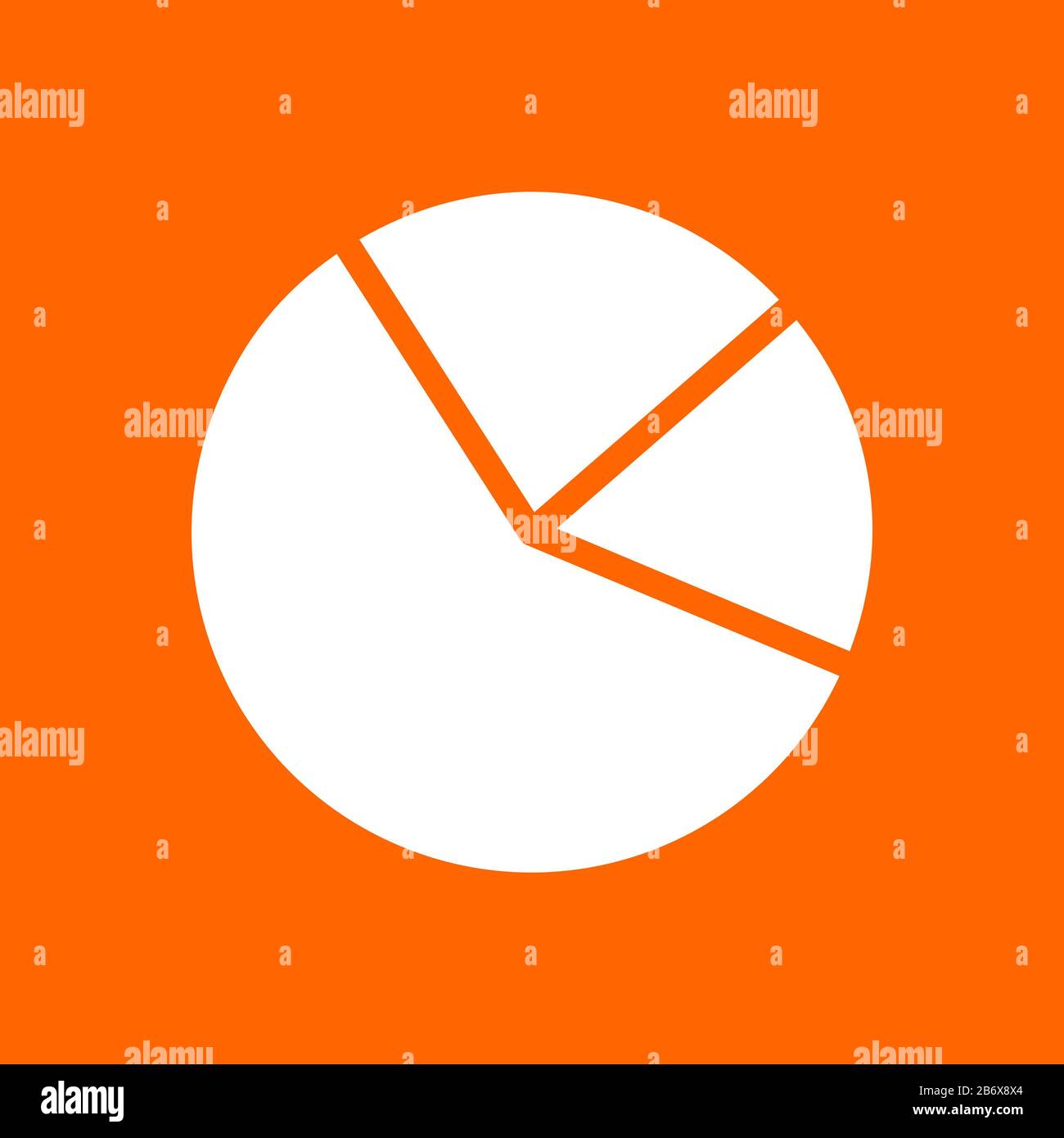 Pie chart and background Stock Photo - Alamy