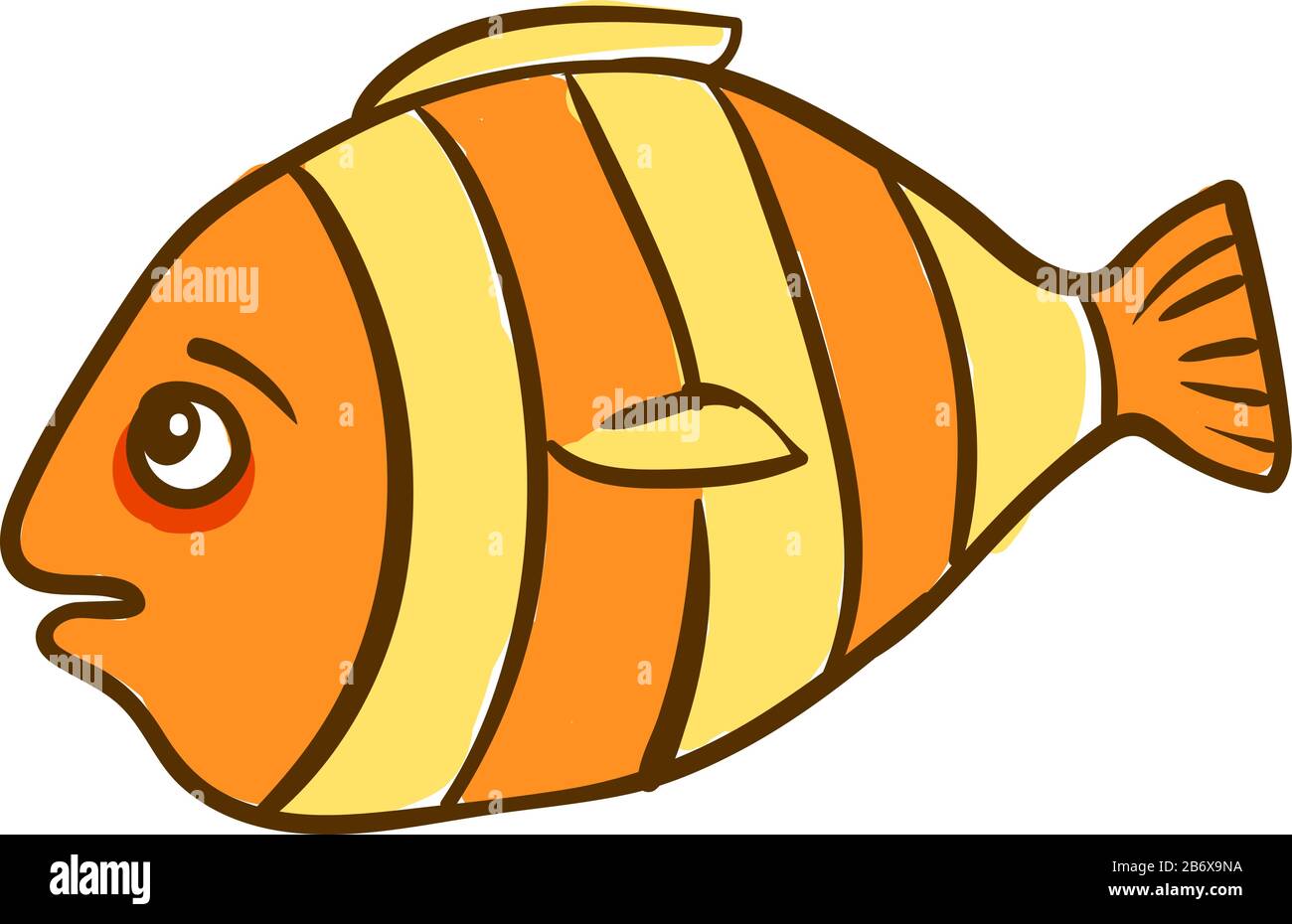 Sad yellow fish, illustration, vector on white background Stock Vector Image & Art - Alamy Sad yellow fish, illustration, vector on white background Stock Vector Image & Art - Alamy