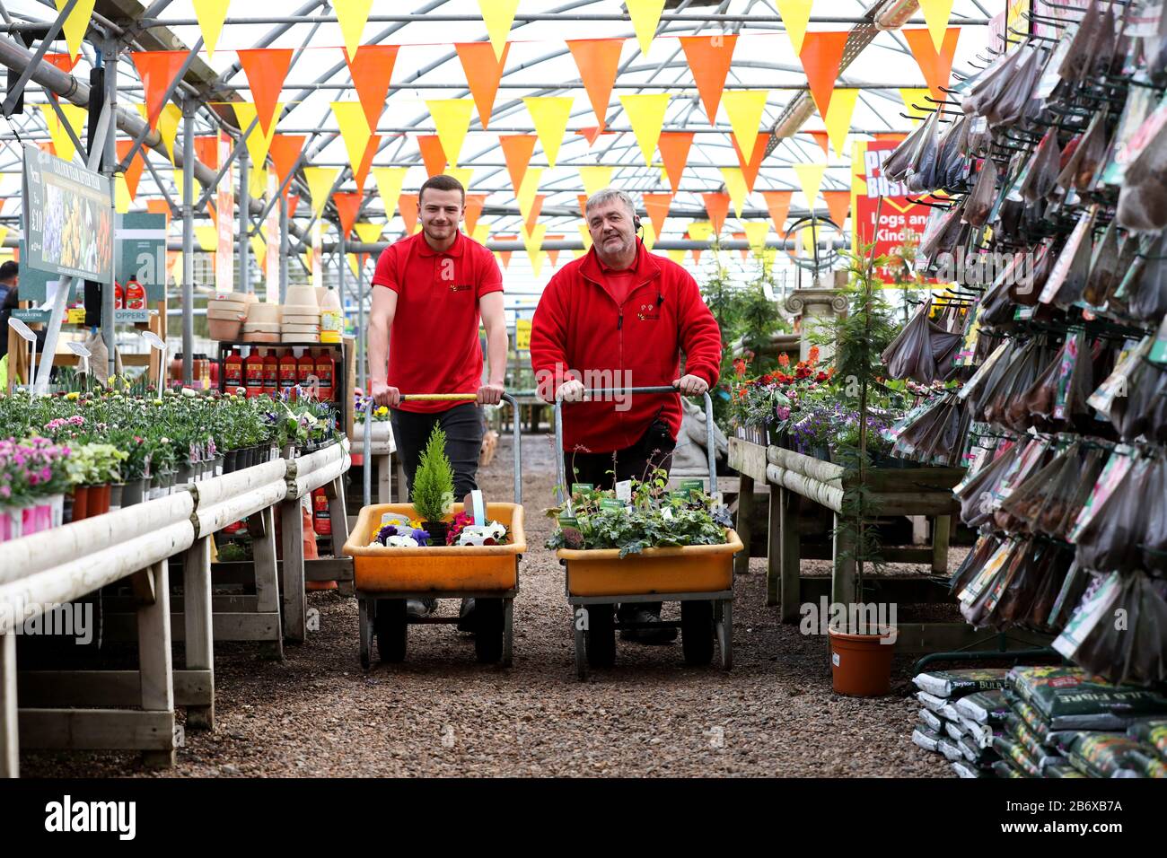 General views of Brick Kiln Garden Centre, Chichester, West Sussex, UK