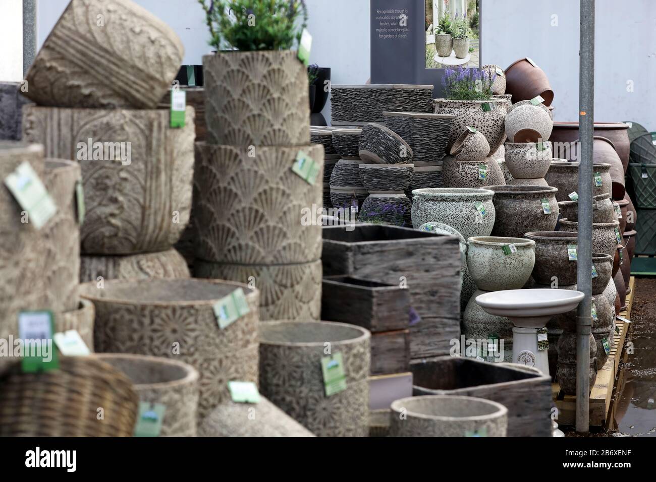 General views of Brick Kiln Garden Centre, Chichester, West Sussex, UK