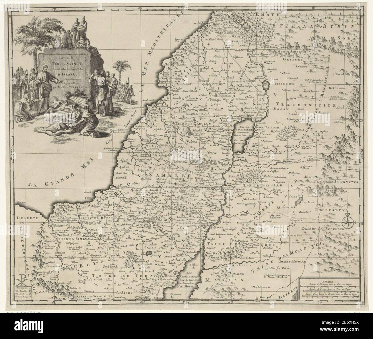 Map Of Israel Carte De La Terre Sainte Title Object Object Type Picture Book Illustration Item Number Rp P 1896 A 19368 2444catalogusreferentie Van Eeghen 3454 Inscriptions Brands Collector S Mark Verso Stamped Lugt 2228 Manufacturer