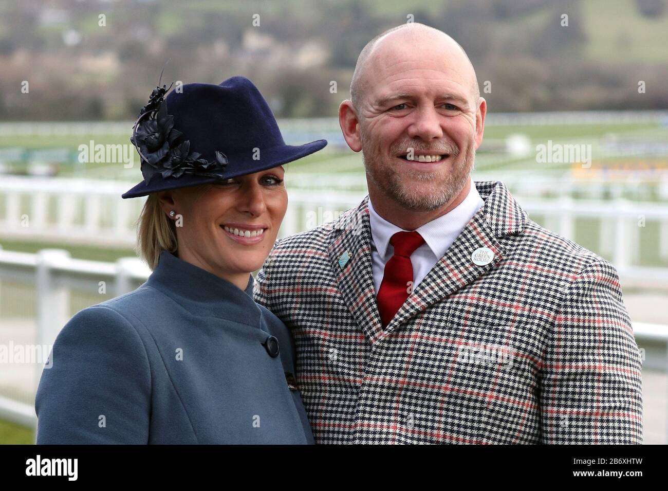 Zara Tindall And Mike Tindall During Day Three Of The Cheltenham