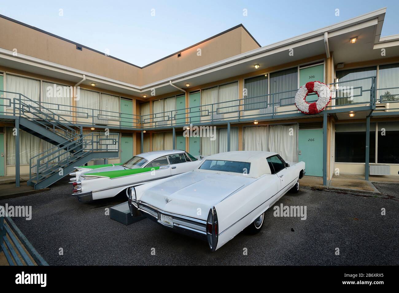 USA,Deep South, Tennessee, Memphis, National Civil Rights Museum, Lorraine Motel Stock Photo