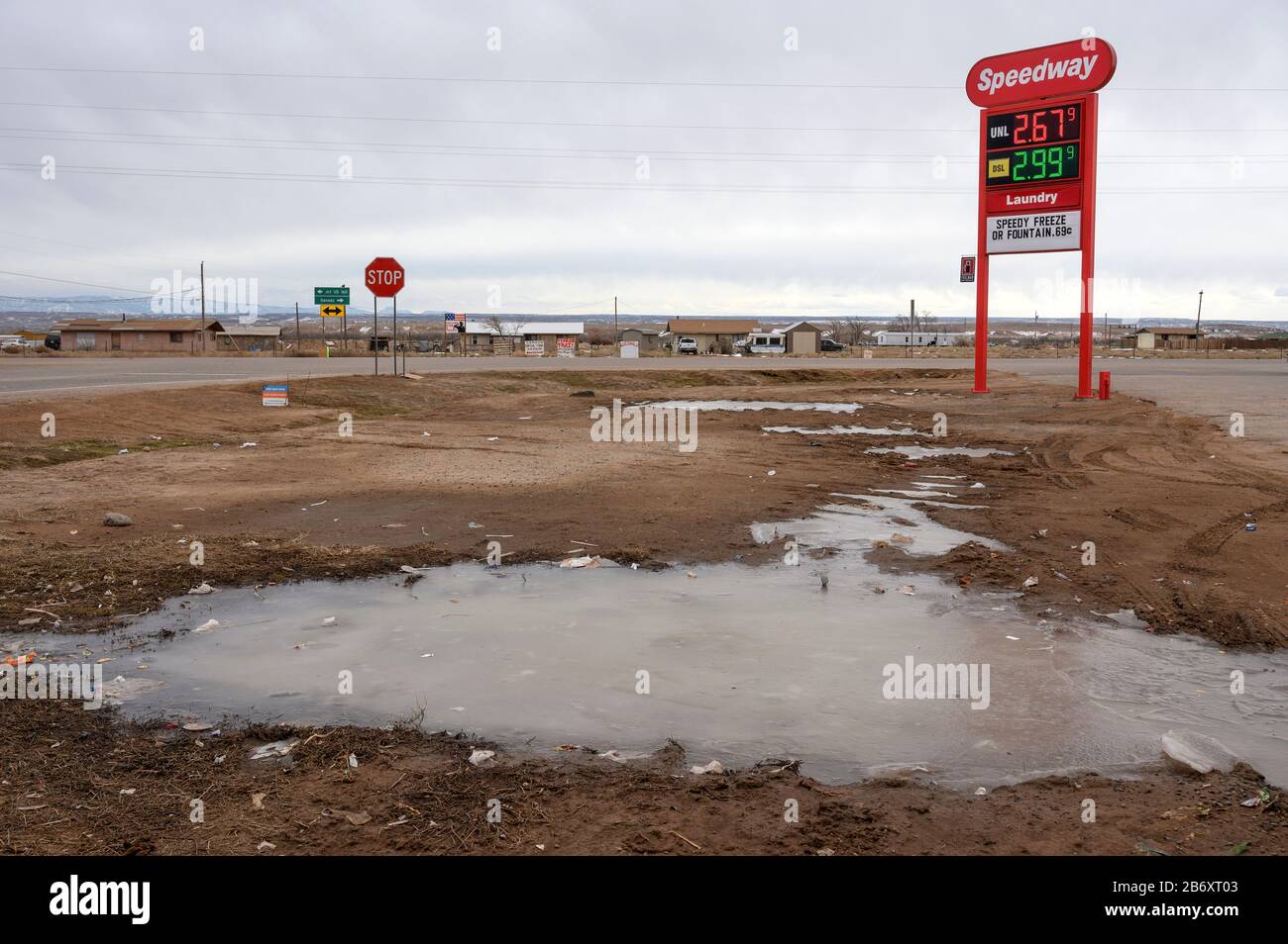 USA, Southwest, Arizona, Navajo Indian Reservation, Many Farms Stock
