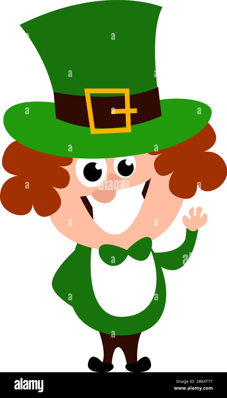 Man in green leprechaun Cut Out Stock Images Pictures Alamy