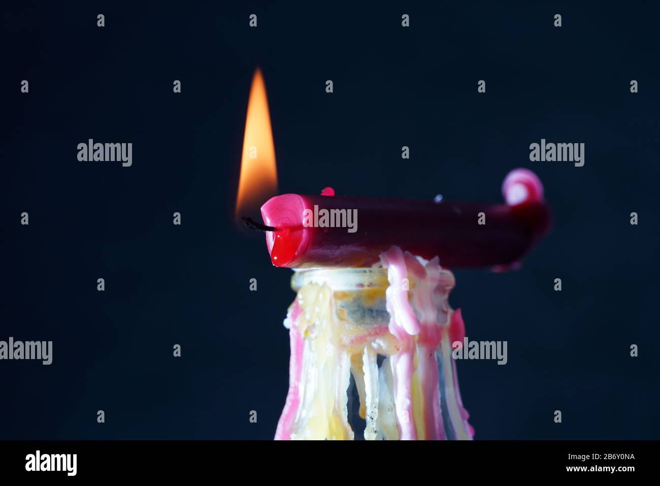 Candle Wax Dripping High Resolution Stock Photography and Images Alamy