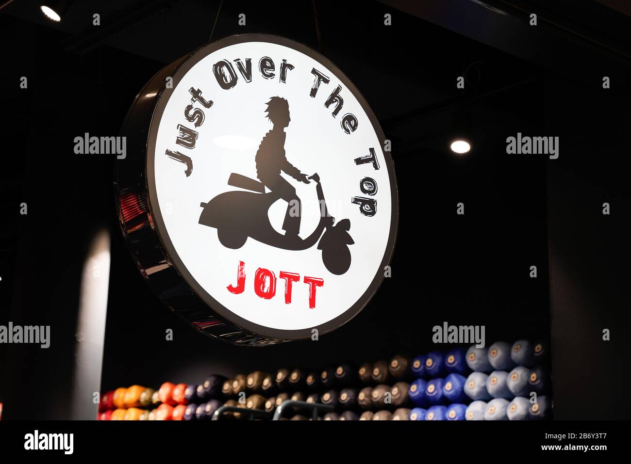 Bordeaux , Aquitaine / France - 01 22 2020 : Jott logo Just over the top  store signage French shop chain of streetwear fashion stores Stock Photo -  Alamy