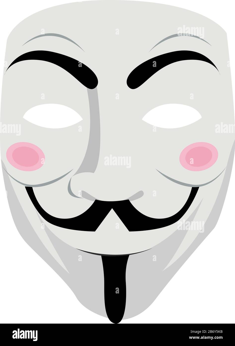 Guy fawkes mask Cut Out Stock Images & Pictures - Alamy