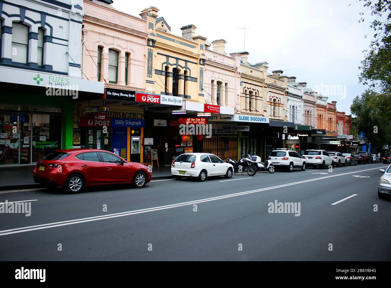 Impressionen Glebe, Sydney, Australia Stock Photo Alamy