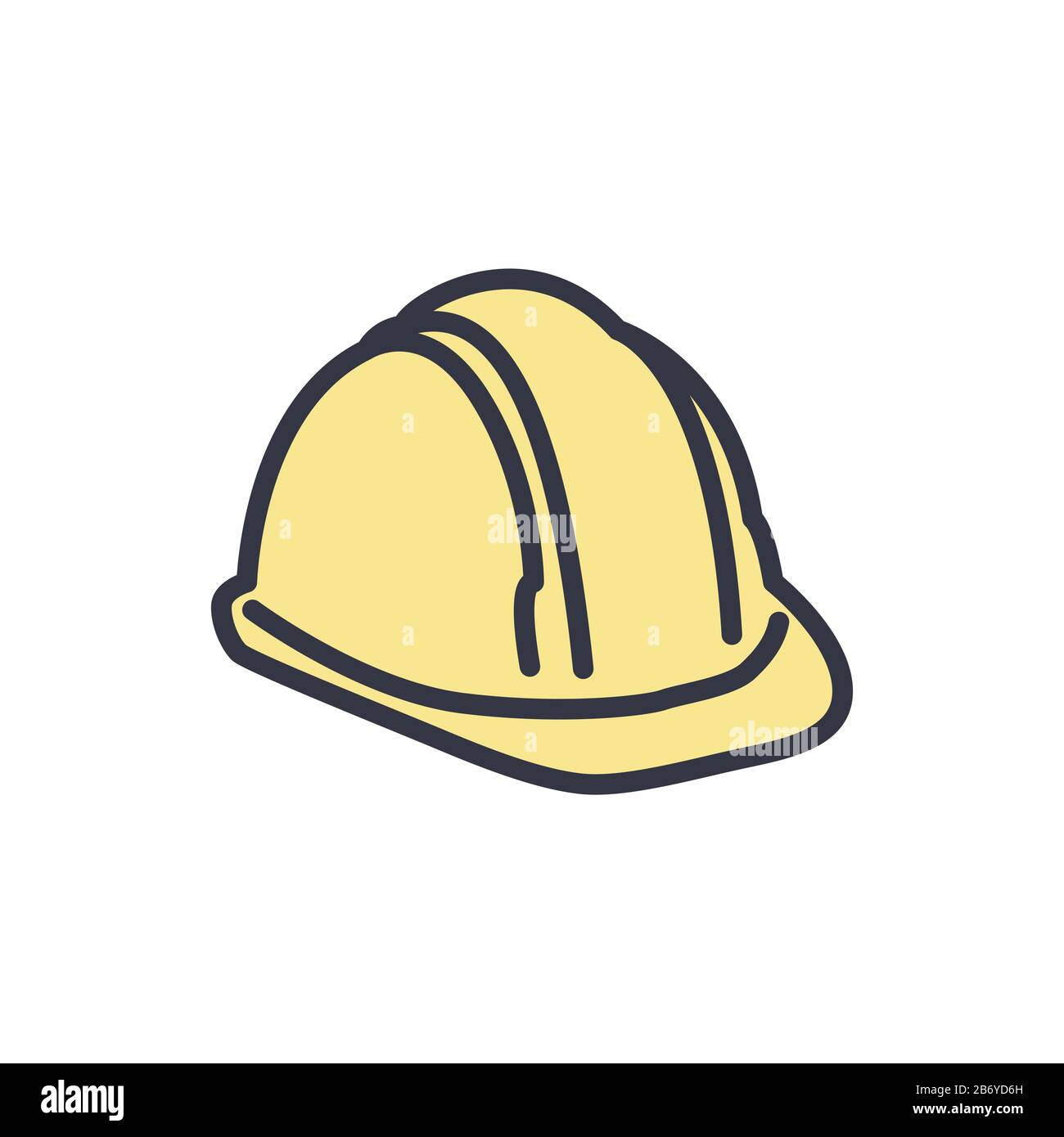 Health Safety and Environment Icon -  the safety side of things Stock Vector