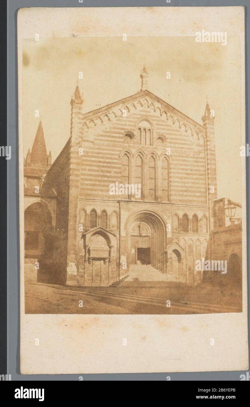 Church, Italy (Florence?) [Onz] Property Type: photo carte de visite Object number: RP-F F24680 Manufacturer : Photographer: anonymous Date: 1855 - 1900 Dimensions: whole: H 103 mm × W 64 mm Stock Photo