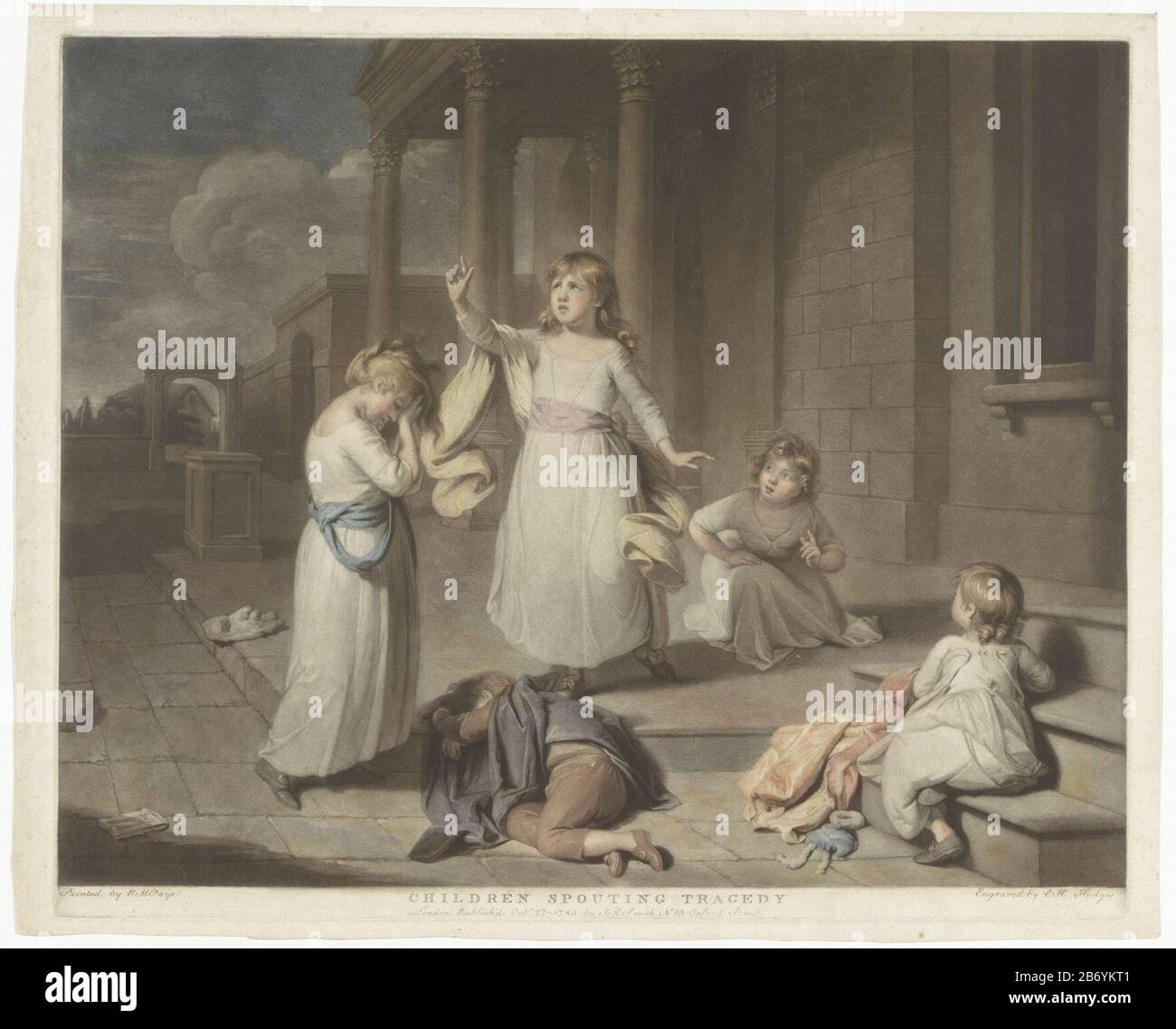 Classical Painting Children High Resolution Stock Photography And