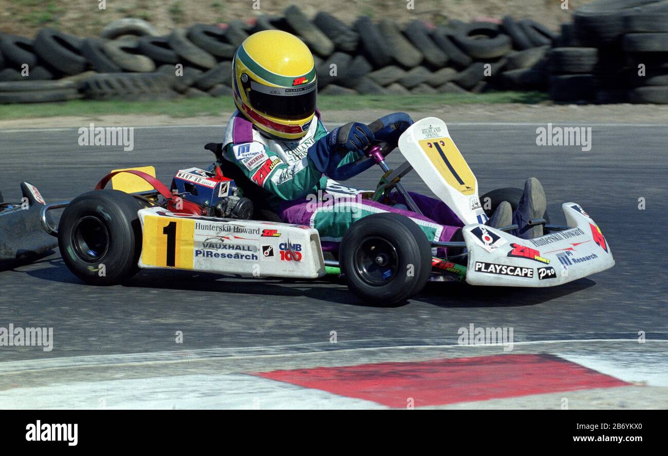 Lewis Hamilton’s early karting career Stock Photo - Alamy