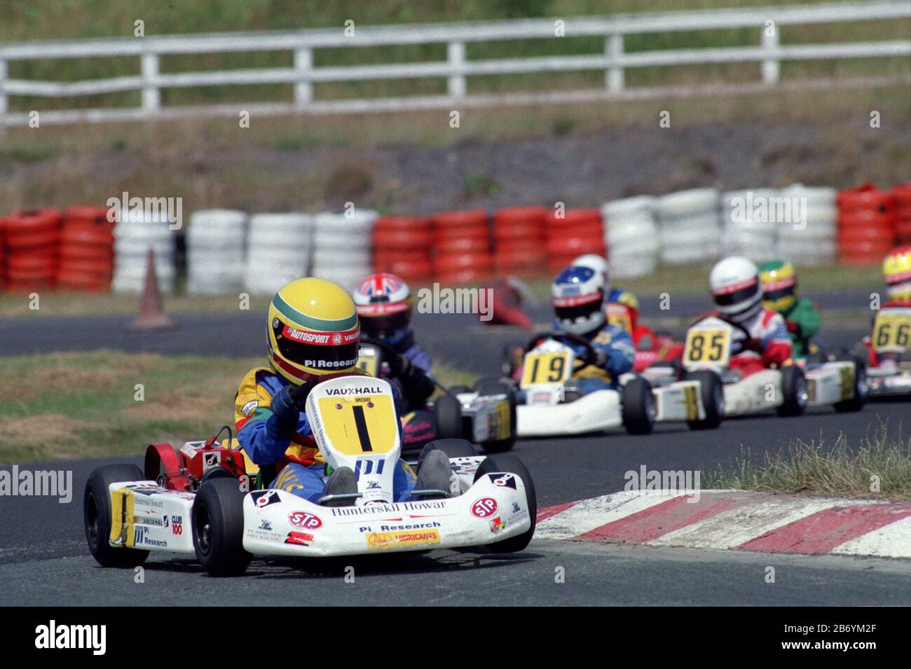 Lewis Hamilton’s early karting career Stock Photo - Alamy