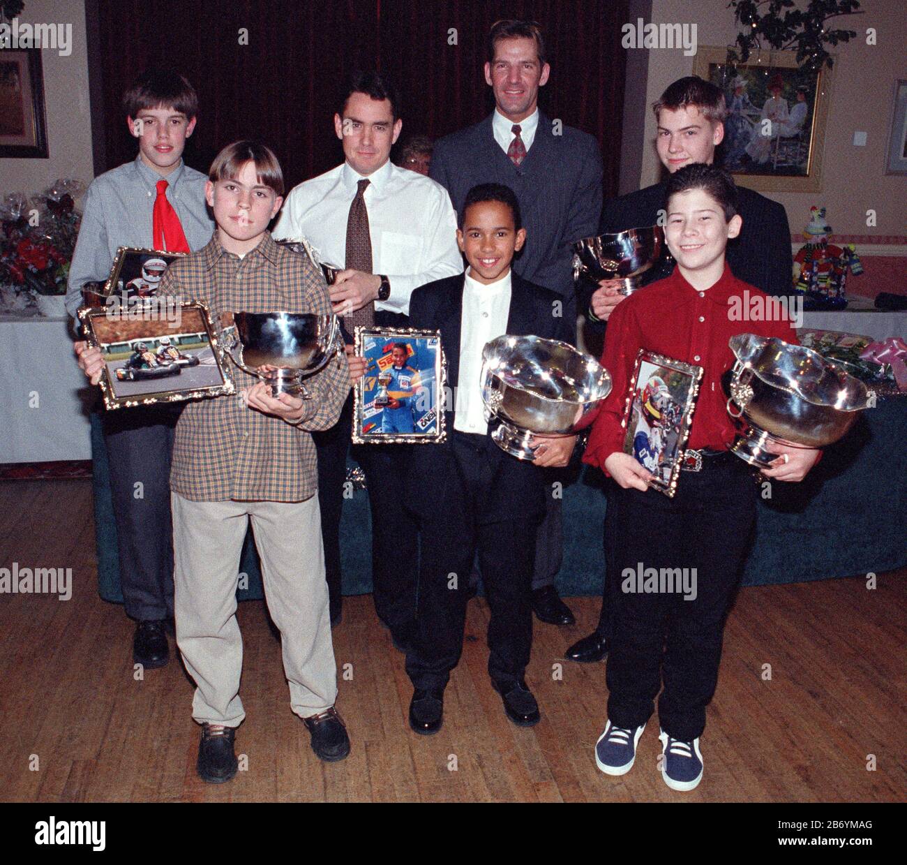 Lewis Hamilton’s early karting career Stock Photo - Alamy