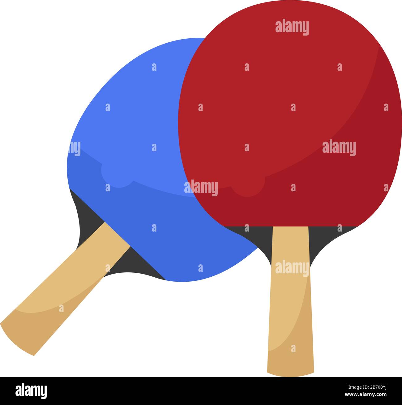 Table Tennis Pin Point Racket Pin pong rackets, illustration, vector on white background Stock Vector ...