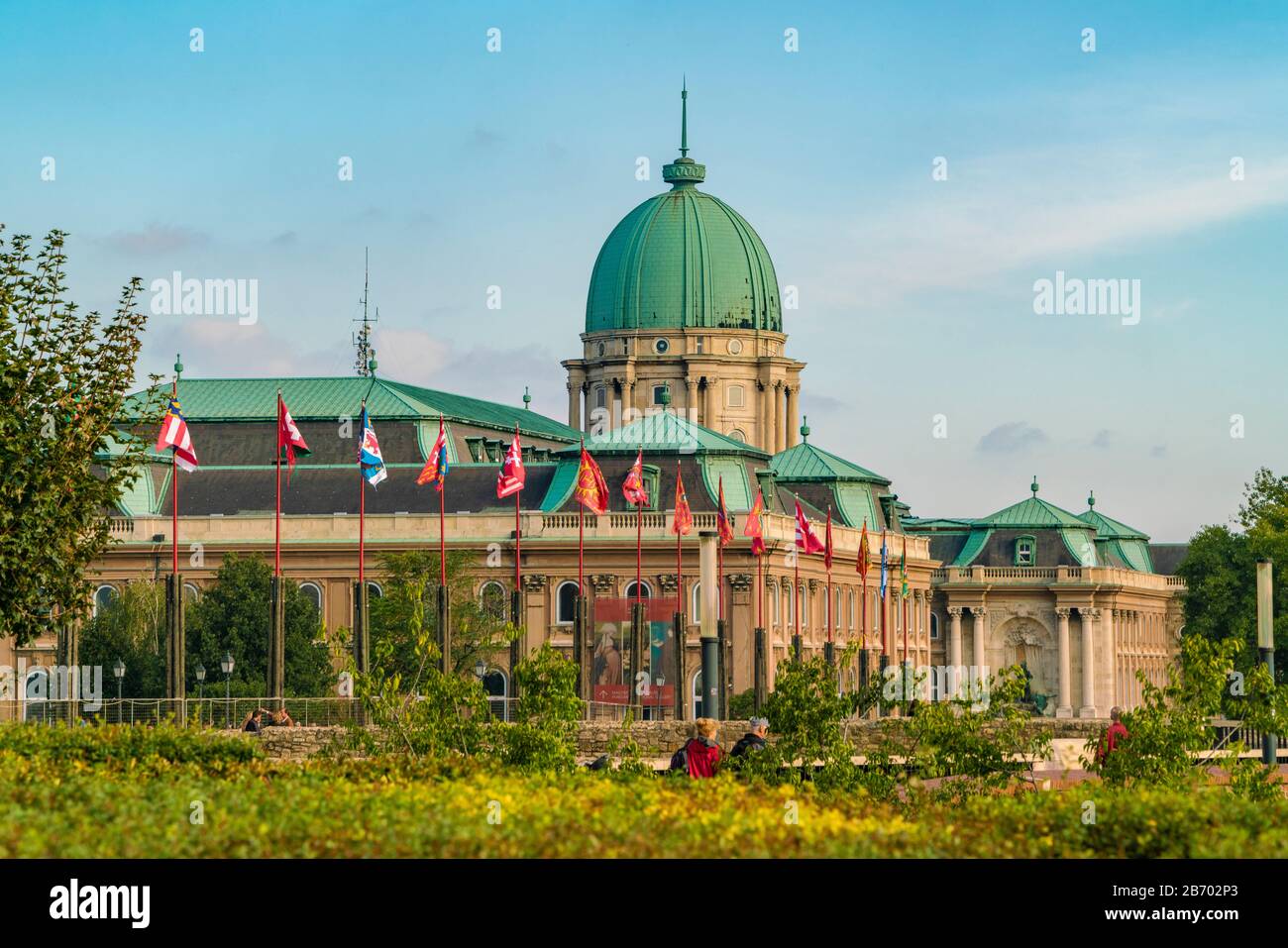 Budapest Historic Museum at the Buda Castle Stock Photo - Alamy