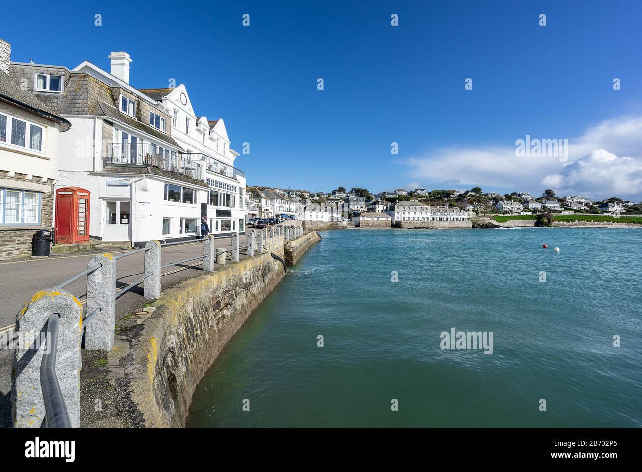 St Mawes on the Roseland Peninsula Cornwall Stock Photo Alamy