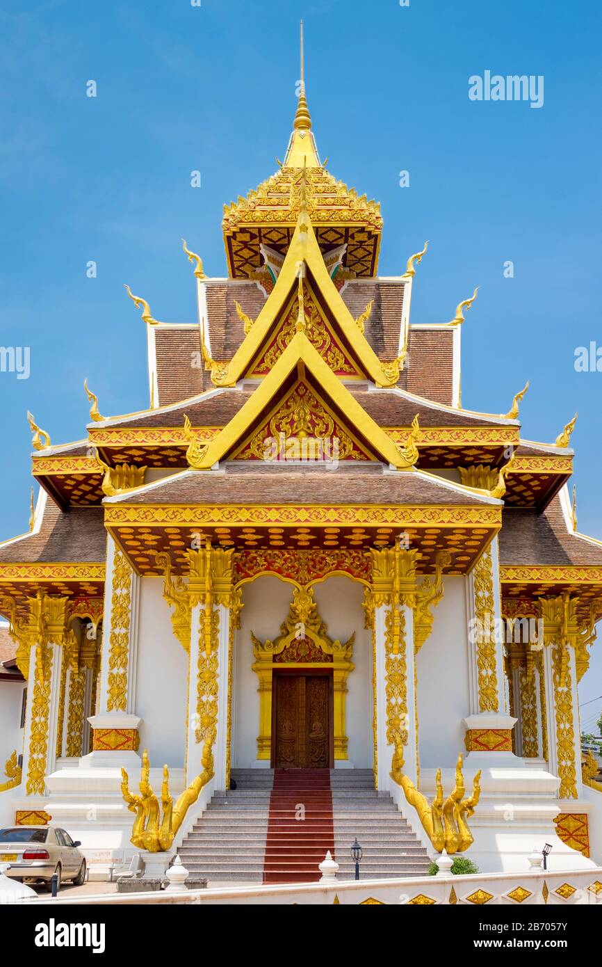 Vientiane City Pillar Shrine, Vientiane, Laos Stock Photo Alamy