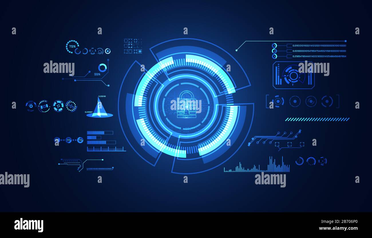 Threats detection Stock Vector Images - Alamy