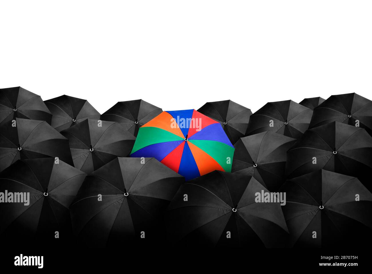 umbrella isolated on white background Stock Photo - Alamy