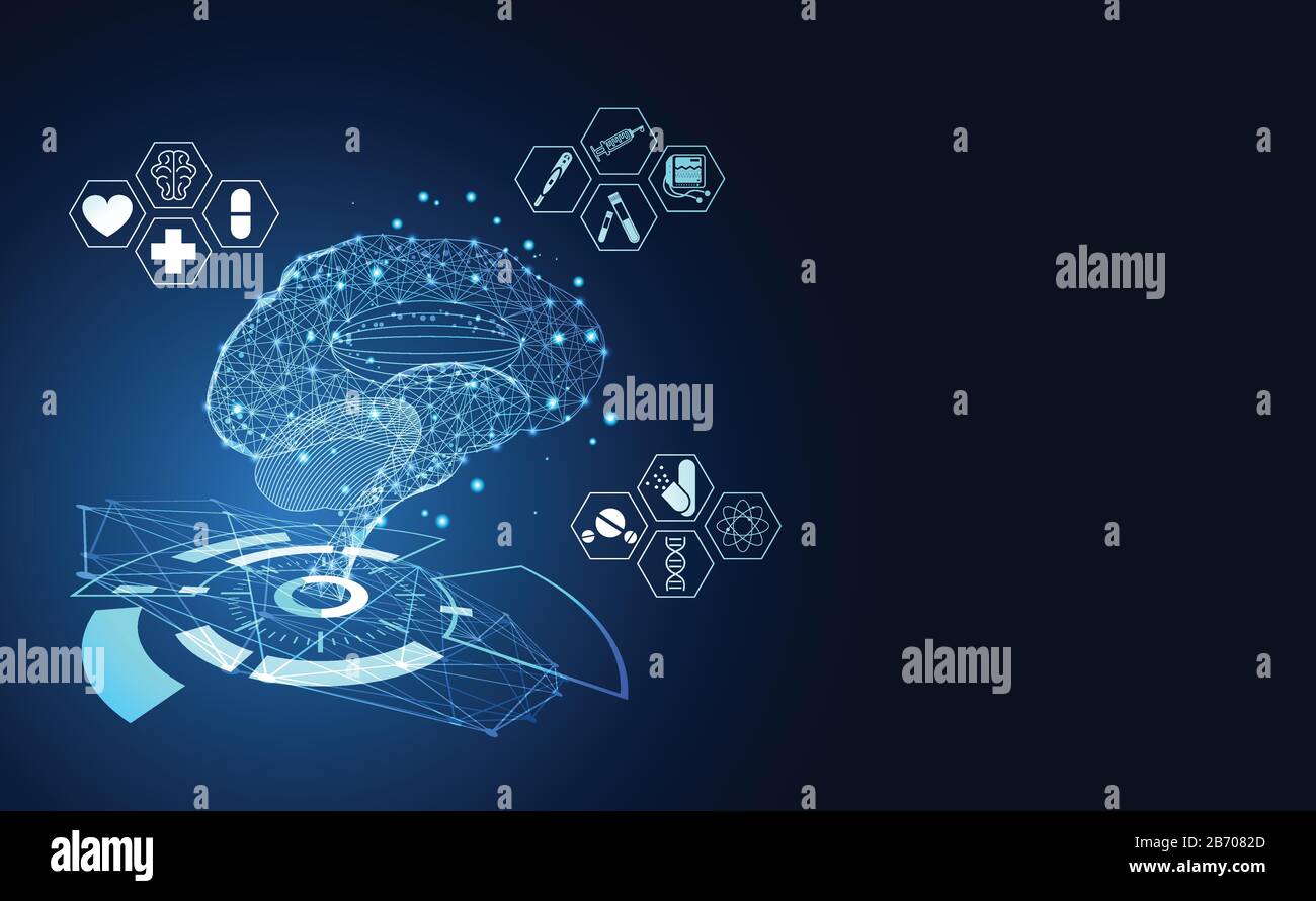 Artificial intelligence medical Stock Vector Images - Alamy