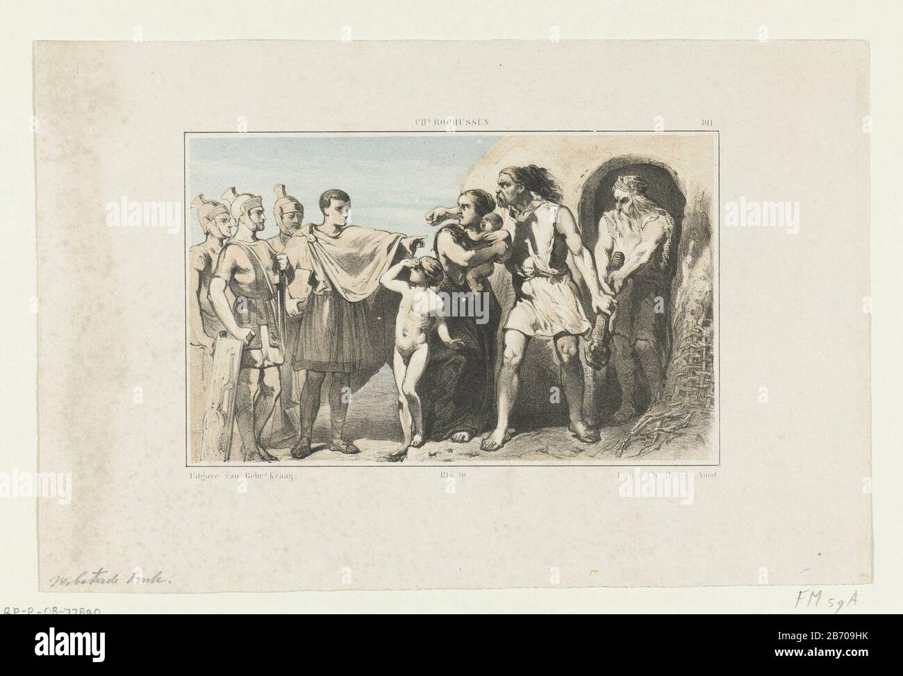 Komst van Caligula hier te lande A Roman general (Caligula?) Against a ...