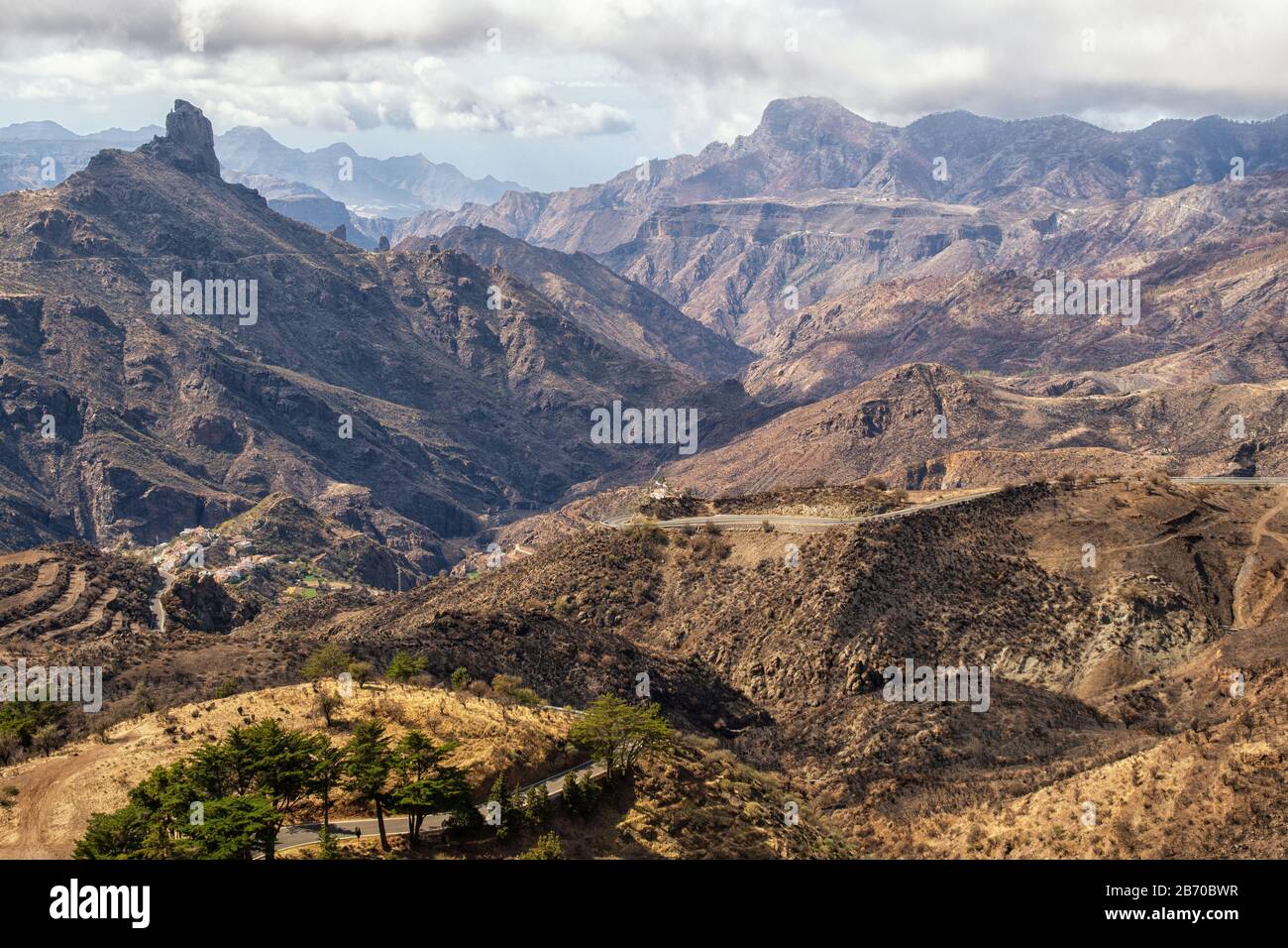 Mountains on the island of Gran Canaria Stock Photo Alamy