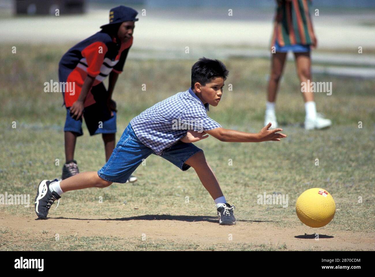 Kickball elementary hires stock photography and images Alamy