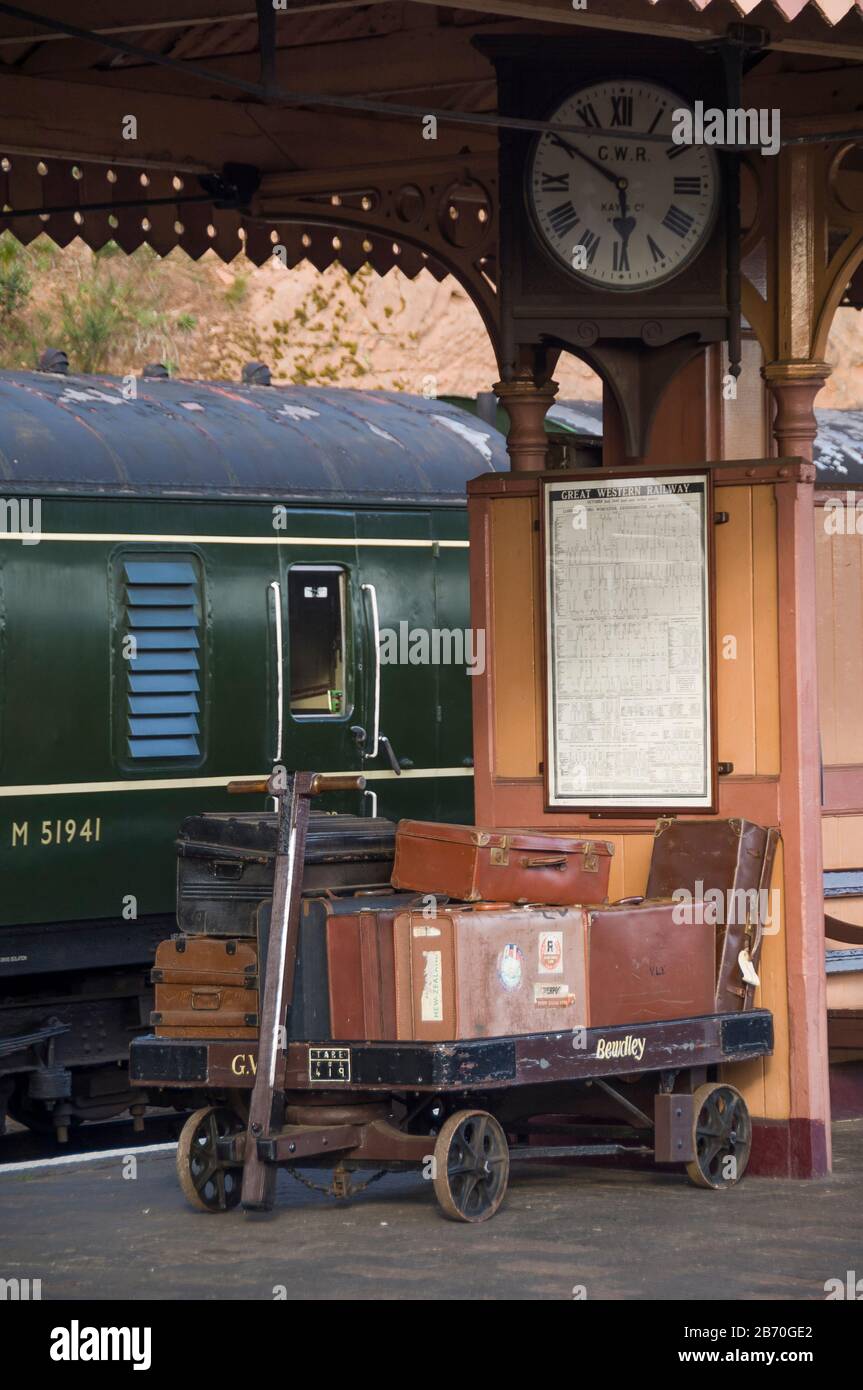 Rail railway train vintage poster hi-res stock photography and images